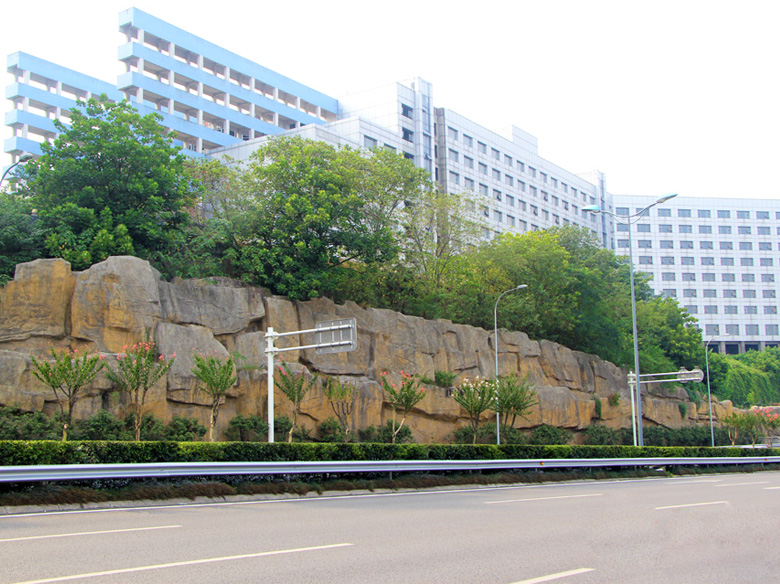 重庆机场路假山塑石